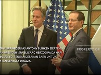 Blinken Bertemu Presiden Israel Herzog di Tel Aviv