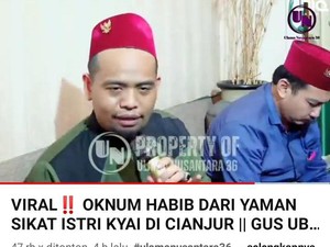 Heboh Oknum Habib Minta Istri Cantik Kiai Cianjur