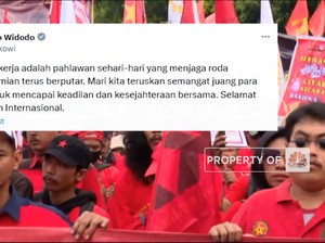 Jokowi: Buruh Pahlawan Perekonomian