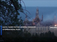 Video: Kastil 'Harry Potter' Ukraina Terbakar Ditembak Rudal Rusia