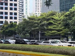 Ada Demo Buruh, Jalan Jenderal Sudirman Arah Bundaran HI Macet 3 Km