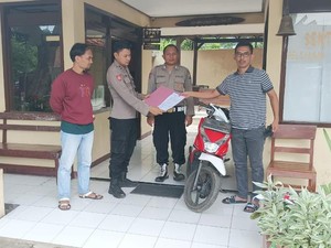 Motor Hasil Curian Ditemukan di Rumah Warga Probolinggo