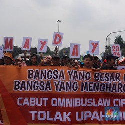 9 Alasan Buruh Desak Cabut UU Ciptaker, Ada Soal Sistem Kontrak 100x