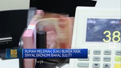 Video: Suku Bunga Naik & Rupiah Melemah, Sinyal Ekonomi Bakal Sulit?