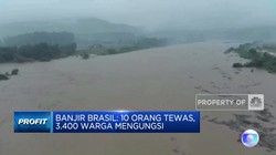 Video: Banjir Brasil, 10 Orang Tewas & 3400 Warga Mengungsi