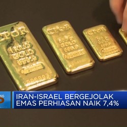 Video: Iran-Israel Begejolak Emas Perhiasan Naik 7,4%