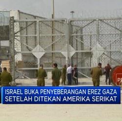 Video: Ditekan AS, Israel Buka Penyeberangan Erez di Gaza