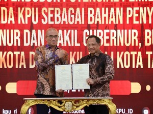 Mendagri Serahkan DP4 Pilkada 2024 ke KPU, Ini Harapannya