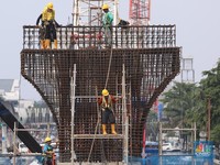 Di Awal Tahun Jokowi Kebut Infrastruktur, Dipakai Bangun Jalan Rp 8 T