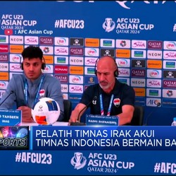 Video: Pelatih Timnas Irak Akui Timnas Indonesia Bermain Bagus