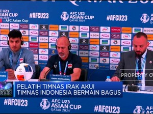 Video: Pelatih Timnas Irak Akui Timnas Indonesia Bermain Bagus