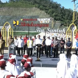 Jokowi Resmikan Bendungan Tiu Suntuk NTB, Habiskan Rp1,4 Triliun