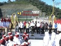 Jokowi Resmikan Bendungan Tiu Suntuk NTB, Habiskan Rp1,4 Triliun