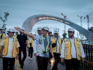 Sandiaga di IKN, Tinjau Pembangunan Fasilitas Pariwisata