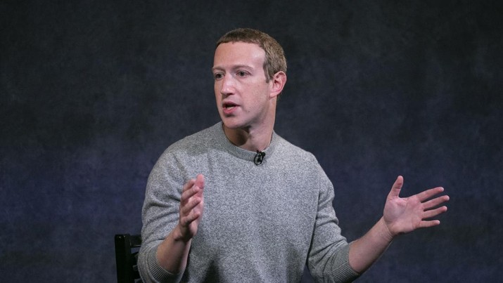 CEO Facebook Mark Zuckerberg. (AP Photo/Mark Lennihan/File Foto)