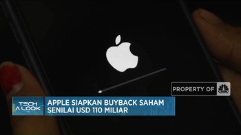 Video: Apple Siapkan Buyback Saham Senilai USD 110 Miliar