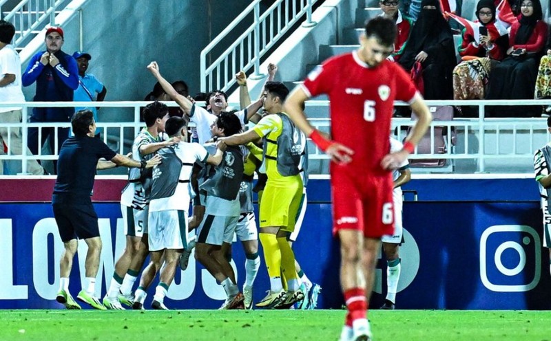 Iraq U23 vs Indonesia U23. (Official Website AFC U23)