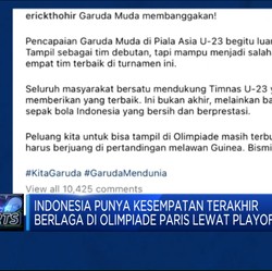 Video: Kesempatan Terakhir Timnas U-23 Main di Olimpiade Paris