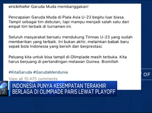 Video: Kesempatan Terakhir Timnas U-23 Main di Olimpiade Paris