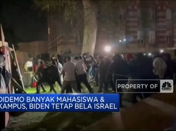 Video: Meski Didemo Mahasiswa & Kampus, Biden "Keukeuh" Bela Israel