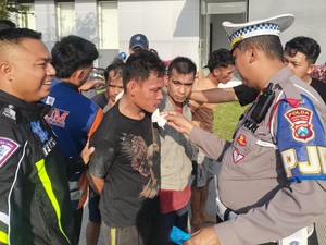Komplotan Pencuri Ban Serep Diringkus di Tol KLBM