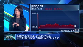 Video: Terima Kasih Jerome Powell, Rupiah Berhasil Jinakkan Dolar