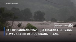 Video: Banjir Bandang Brasil, 31 Tewas & Lebih Dari 70 Orang Hilang