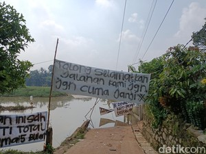5 Bulan Banjir Rendam Cipayung Depok, Ketua RT: Jadi Kayak Setu