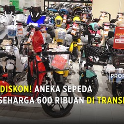 Banjir Diskon! Aneka Sepeda Hanya Seharga 600 Ribuan di Transmart