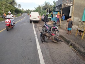Ayah dan Anak di Jeneponto Tewas dalam Kecelakaan Mobil Vs Motor