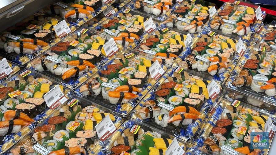 Oishiwa hadir di Transmart Central Park, Jakarta. (CNBC Indonesia/Serliana Salsabila)