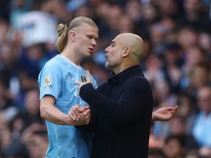 Guardiola Isyaratkan Haaland Tak Lama di Manchester City?