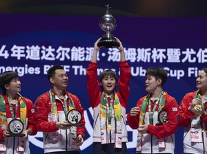 Tambah Koleksi Juara Uber Cup, China Semakin Sulit Terkejar