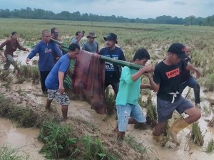 Lansia di Wajo Ditemukan Meninggal Usai 2 Hari Hilang Akibat Banjir Bandang