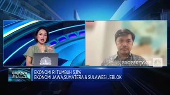 Video: Ekonomi RI Tumbuh 5,11%, Jawa, Sumatera & Sulawesi kok Jeblok?