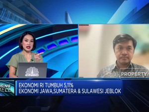  Ekonomi RI Tumbuh 5,11%, Jawa, Sumatera & Sulawesi kok Jeblok?