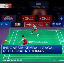 Video: Piala Thomas & Uber, Indonesia Jadi Runner-Up