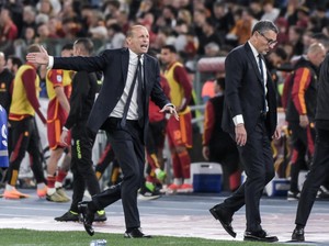 Roma Vs Juventus Imbang, Allegri Marah