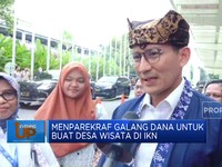 Video: Menparekraf Galang Dana Buat Desa Wisata di IKN