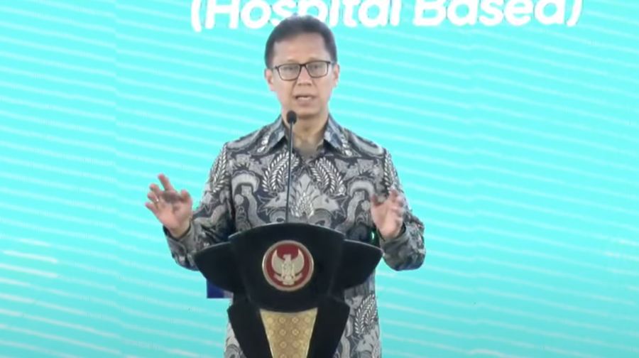 Menteri Kesehatan, Budi Gunadi Sadikin saat peluncuran pendidikan dokter spesialis berbasis RS Pendidikan Penyelanggaraan Utama (Hospital Based). saat peluncuran pendidikan dokter spesialis berbasis RS Pendidikan Penyelanggaraan Utama (Hospital Based). (Youtube/Kementerian Kesehatan RI)