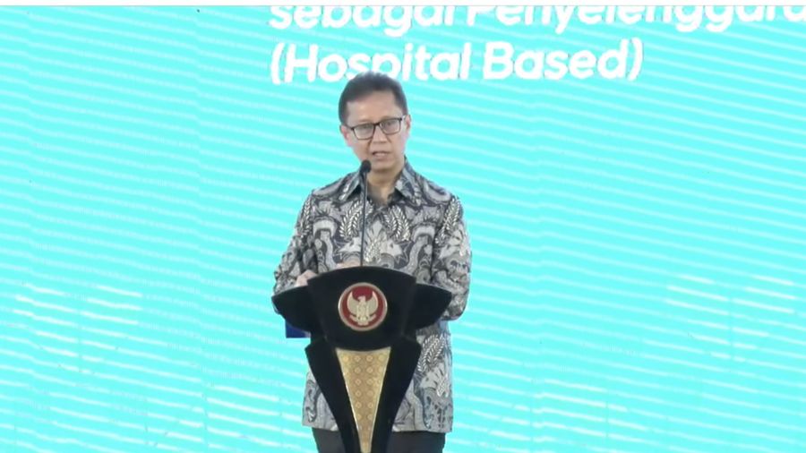 Menteri Kesehatan, Budi Gunadi Sadikin saat peluncuran pendidikan dokter spesialis berbasis RS Pendidikan Penyelanggaraan Utama (Hospital Based). saat peluncuran pendidikan dokter spesialis berbasis RS Pendidikan Penyelanggaraan Utama (Hospital Based). (Youtube/Kementerian Kesehatan RI)