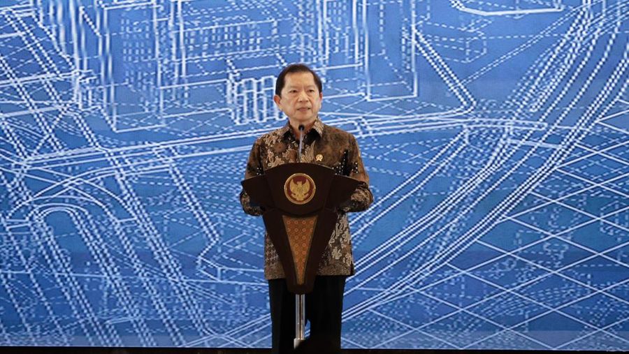 Menteri PPN/Kepala Bappenas, Suharso Monoarfa saat acara Musrenbangnas 2024. (Dok. Bappenas)