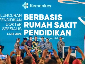 Jokowi Resmikan Program Pendidikan Dokter Spesialis Berbasis RS Pendidikan