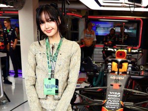 Lisa BLACKPINK Hadiri GP Miami 2024, Frederic Arnault Terciduk Curi Pandang