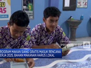  Program Makan Siang Gratis Masuk Rencana Kerja 2025