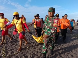 Satu Korban Tenggelam di Pantai Saba Ditemukan Tewas, Telinga Berdarah
