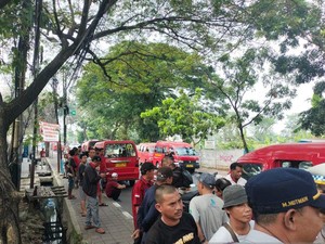 Sopir Angkot di Cilincing Tolak Lagi TransJ Rute Pulo Gadung-Tanjung Priok
