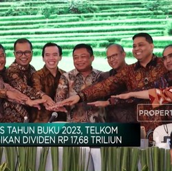 Video: RUPS Tahun Buku 2023, Telkom Bagikan Dividen Rp 17,68 Triliun