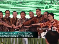 Video: RUPS Tahun Buku 2023, Telkom  Bagikan Dividen Rp 17,68 Triliun
