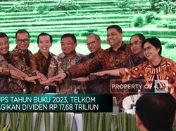 Video: RUPS Tahun Buku 2023, Telkom  Bagikan Dividen Rp 17,68 Triliun